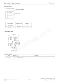 BU7445SHFV-TR Datasheet Pagina 18