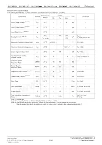 BU7462SFVM-TR Datasheet Page 5