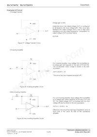 BU7475SHFV-TR Datasheet Page 13