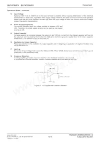 BU7475SHFV-TR Datasheet Pagina 16