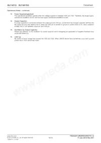 BU7481SG-TR Datasheet Page 16