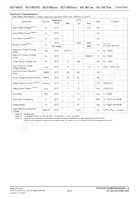 BU7485SG-TR Datasheet Page 4