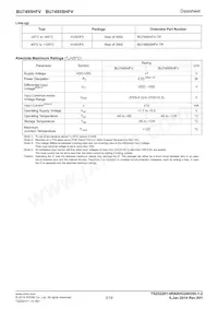 BU7495SHFV-TR Datasheet Page 2