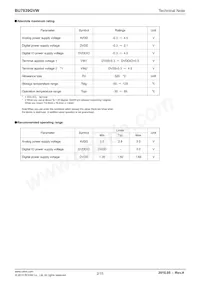 BU7839GVW-E2 Datasheet Page 2