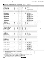BU8307CF-E2 Datasheet Page 4