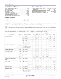 CA3280E Datasheet Page 2