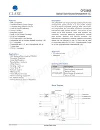 CPC5604ATR Datasheet Cover