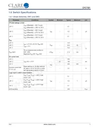 CPC7581MBTR Datasheet Page 5