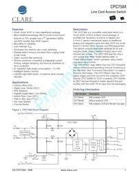 CPC7584MCTR Datasheet Cover