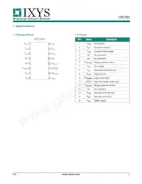 CPC7591BBTR Datasheet Page 3