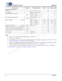 CS3511-CNZ Datasheet Pagina 8