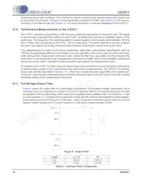CS3511-CNZ數據表 頁面 16