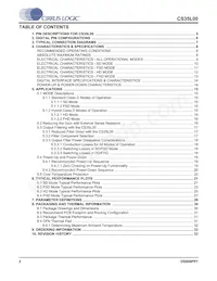 CS35L00-CNZR Datasheet Page 2