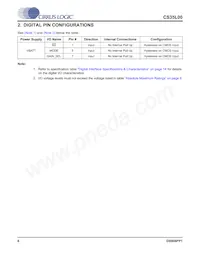 CS35L00-CNZR Datasheet Pagina 6