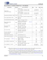 CS35L00-CNZR Datenblatt Seite 13