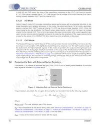 CS35L01-CWZR Datasheet Pagina 16