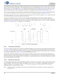 CS35L32-CWZR Datasheet Pagina 22
