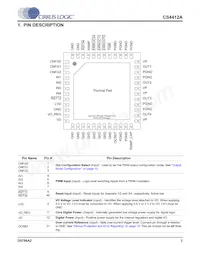 CS4412A-CNZR Datenblatt Seite 3