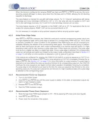 CS4412A-CNZR Datasheet Pagina 14