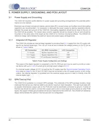 CS4412A-CNZR Datasheet Pagina 20