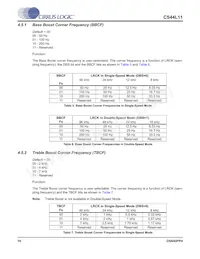 CS44L11-CZZ Datasheet Page 16