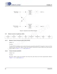 CS44L11-CZZ Datasheet Pagina 20