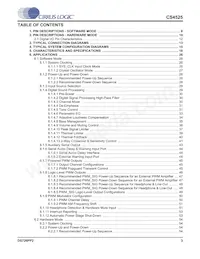 CS4525-CNZR數據表 頁面 3