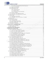 CS4525-CNZR數據表 頁面 4