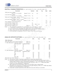 CS61535A-IL1Z Datasheet Page 3