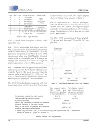 CS61535A-IL1Z Datasheet Page 12