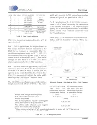 CS61535A-IL1Z數據表 頁面 12