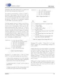 CS61535A-IL1Z數據表 頁面 19