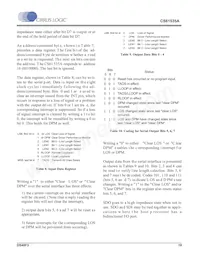 CS61535A-IL1Z Datasheet Pagina 19