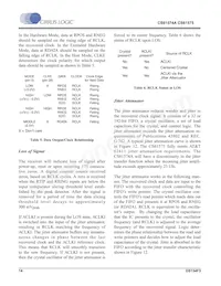 CS61575-IL1Z Datenblatt Seite 14