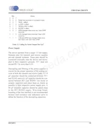 CS61575-IL1Z Datasheet Page 19