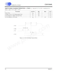 CS61584A-IQ5Z Datasheet Page 14