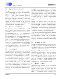 CS61584A-IQ5Z數據表 頁面 21