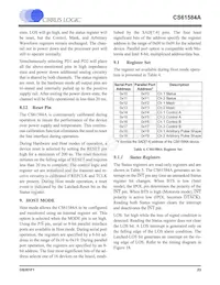 CS61584A-IQ5Z Datasheet Pagina 23