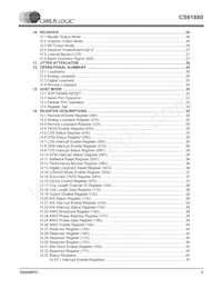 CS61880-IQZ Datasheet Page 3