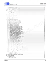CS61884-IQZ Datasheet Page 3