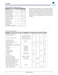CYG2001 Datenblatt Seite 2