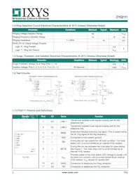 CYG2111 Datasheet Page 3