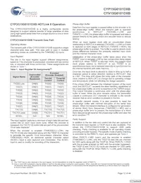 CYP15G0101DXB-BBC Datasheet Page 12