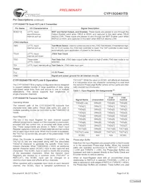 CYP15G0401TB-BGXC Datasheet Page 9