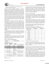 CYP15G0401TB-BGXC Datasheet Pagina 11
