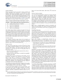 CYP15G0403DXB-BGXI Datasheet Page 16