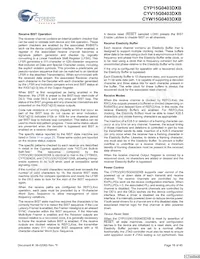 CYP15G0403DXB-BGXI Datasheet Pagina 18