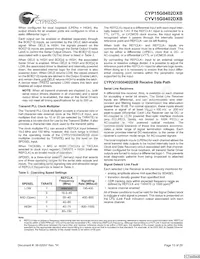 CYV15G0402DXB-BGXC Datasheet Page 13
