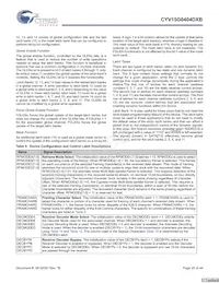 CYV15G0404DXB-BGC Datasheet Pagina 20