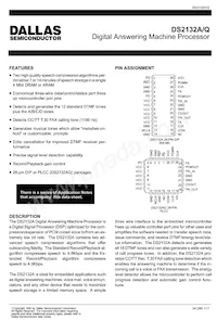 DS2132A Datasheet Cover